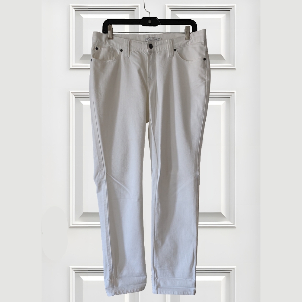 prAna White Jeans – Women’s Size 8/29 – Stretch Straight / Regular Fit